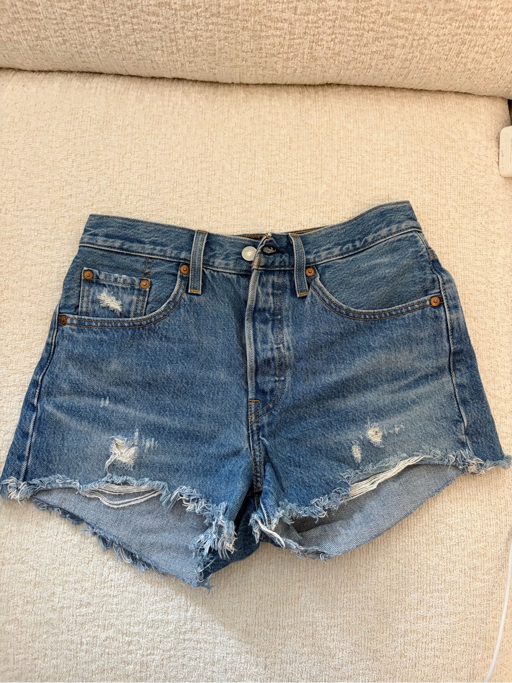 Levis 501 jean shorts